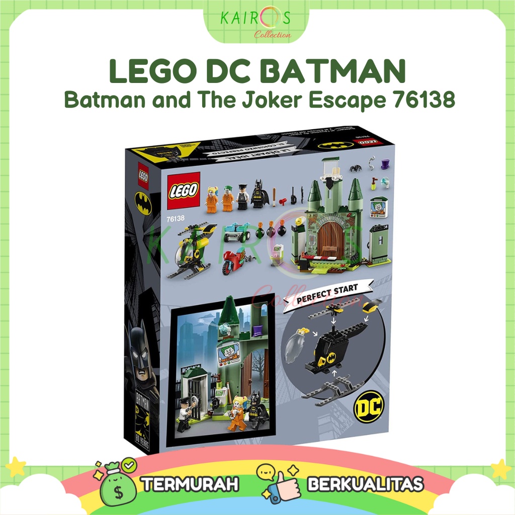 Lego DC Batman: Batman and The Joker Escape 76138