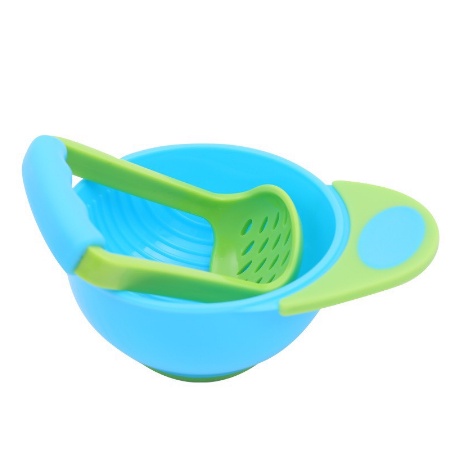 BABY SAFE FOOD MASHER BOWL GRINDING BABY FOOD MAKER MANGKOK MPASI MANGKOK PENGHALUS MAKANAN FULL SET | FADHILAH SHOP BJB