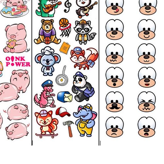 

SALE✅Edible Stamp / Sticker Makanan 163 - 180|SQ9