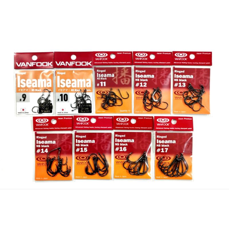 KAIL / HOOK - VANFOOK RINGED ISEAMA NS BLACK