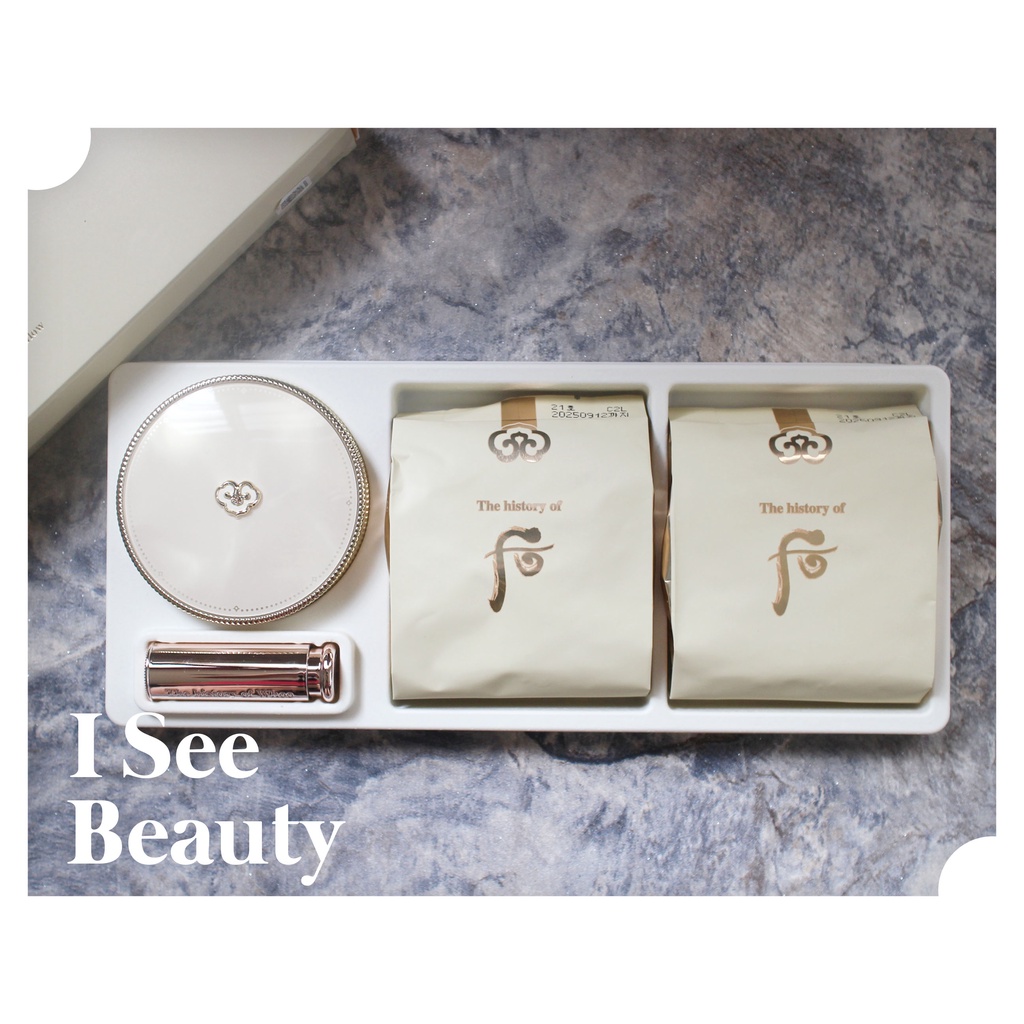 The History of Whoo Gongjinhyang Mi Luxury Golden Cushion Glow SET