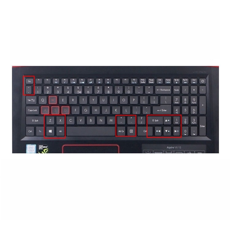 Cover Pelindung Keyboard Bahan Silikon Untuk Acer Shadow Knight 3 AN515-52 i5 8300H PH315-52 53 PH317-53 54 AN515-45 43 44 An5 54 515-54 Z- 53 54 54 54-515 - 51 54 54-53