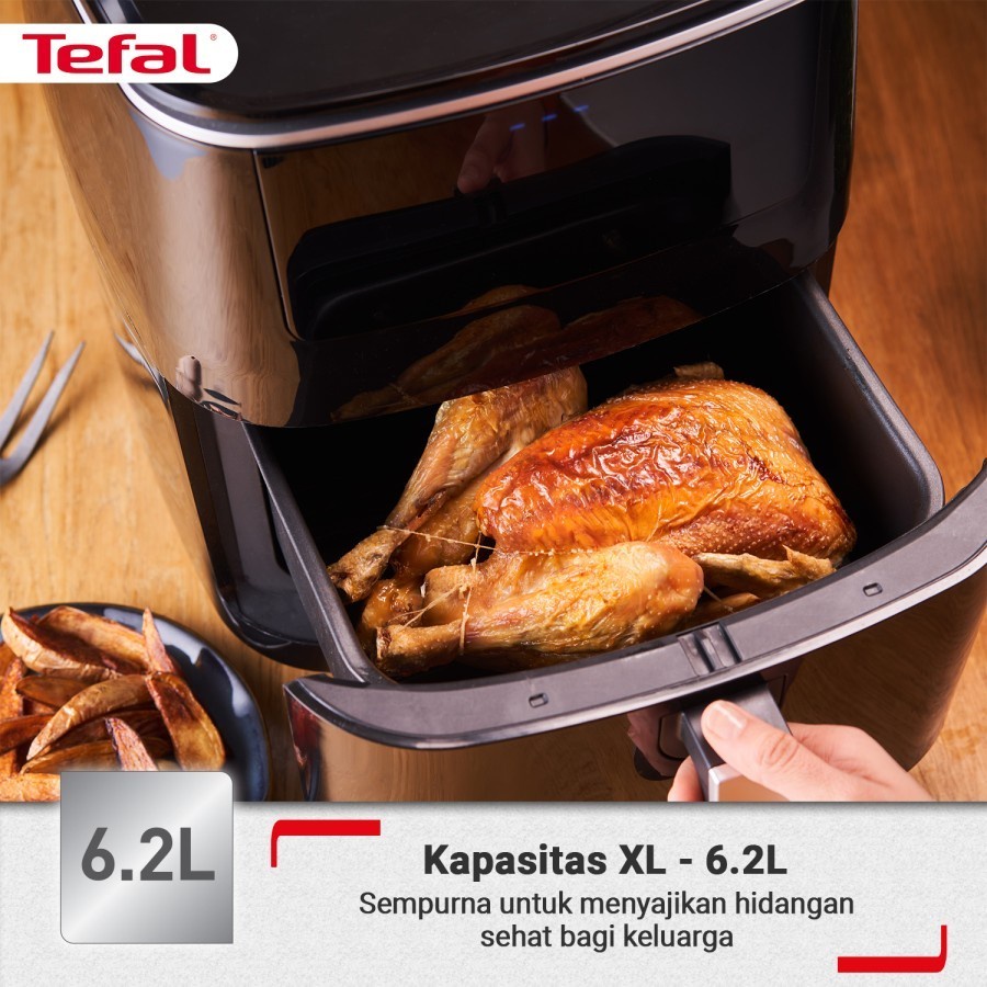 Tefal Panggangan Digital Easy Fry Steam Grill FW201 3in1 Oven Air Fryer