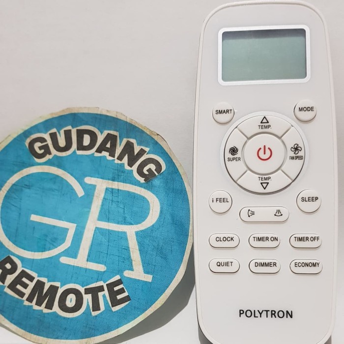 Remote Remot AC Polytron Inverter Grade Original