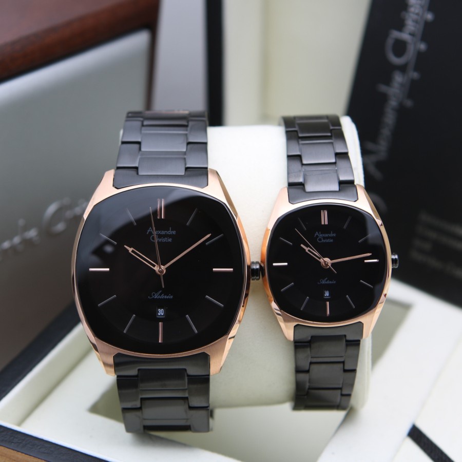 Jam Tangan Couple Alexandre christie 8671
