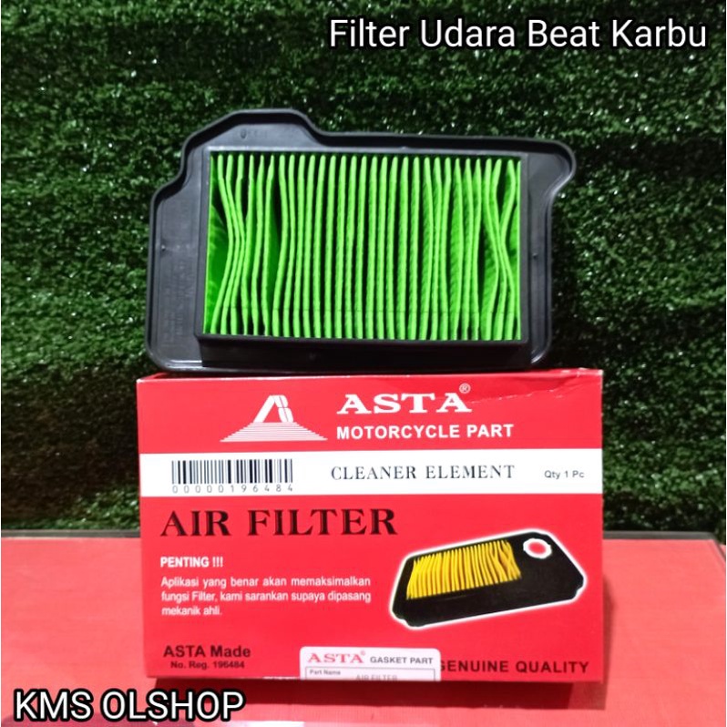 Filter Udara Saringan Udara Beat Karbu Scoopy Karbu Merek Asta