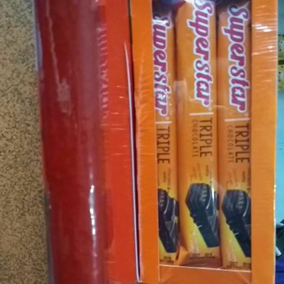 

ㄼF Superstar triple chocolate isi 12pcs harga 11.000 STOK BANYAK 3091 ღ