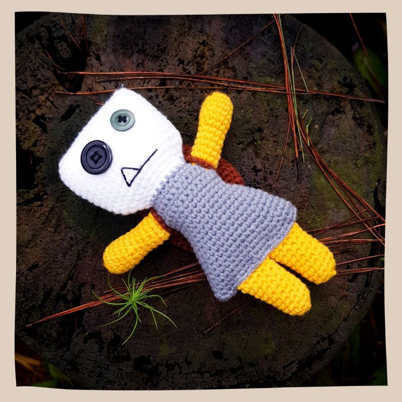 [PRE ORDER] Boneka Mang Tae Rajut / Amigurumi Mang Tae
