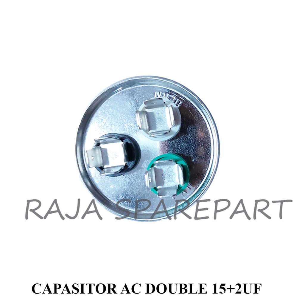 Capasitor Running AC Double 15+2UF