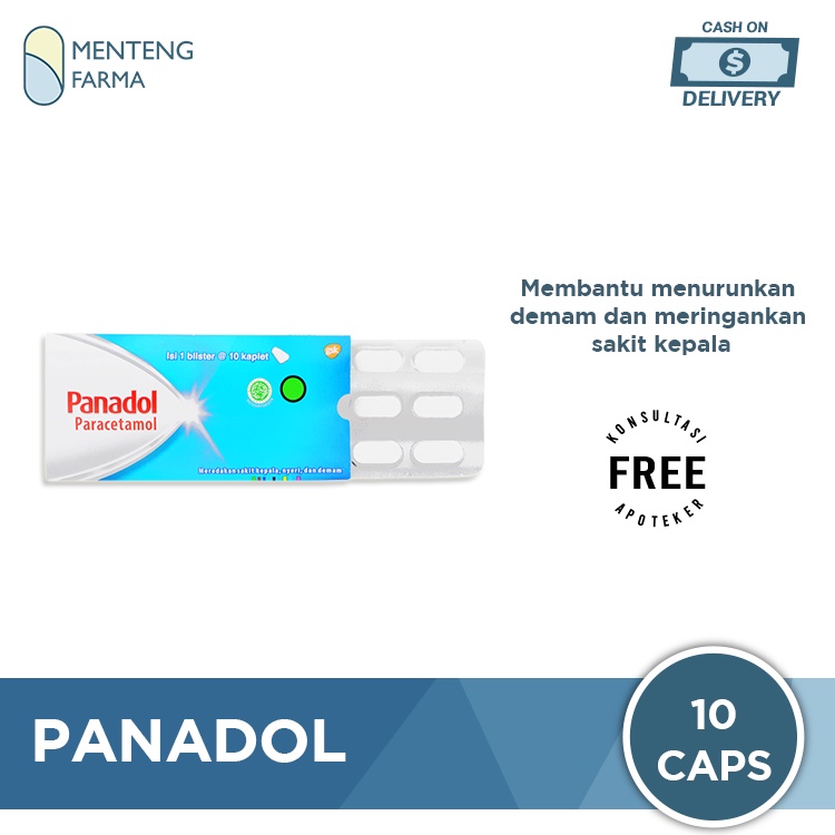 Panadol - Obat Penurun Panas, Pereda Nyeri, Sakit Kepala, Sakit Gigi