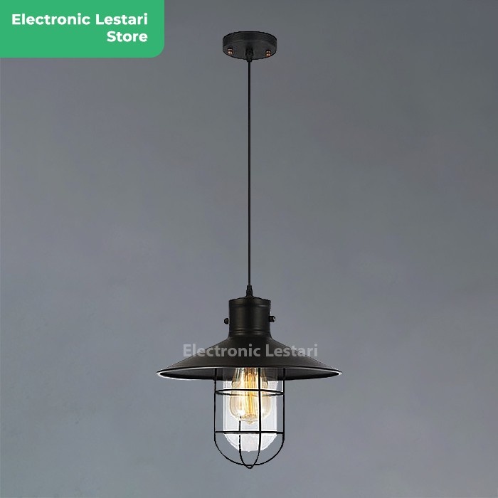 Lampu Hias Gantung Industrial Ruang Tamu Lentera Hias