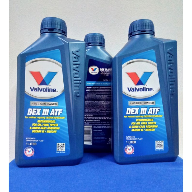Oi Transmisi Matic VALVOLINE DEX III ATF
