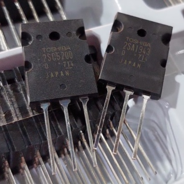 Transistor TOSHIBA 2SA1943 2SC5200 2 SA 1943 2 SC 5200 LOT 714