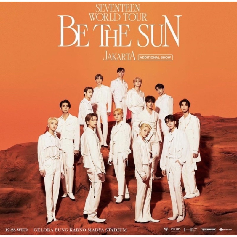 Jual SEVENTEEN Be the Sun in Jakarta Yellow B