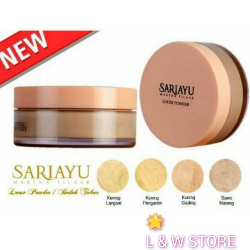 Sariayu Bedak Tabur 14gr / SariAyu Loose Powder 14 gr