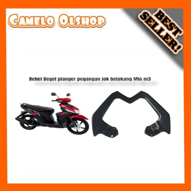 PLANGER BEHEL BEGEL PEGANGAN JOK BELAKANG YAMAHA MIO M3 MODEL ORI