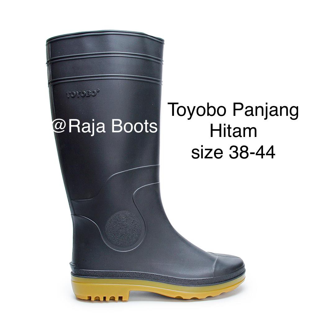 Toyobo Boots &amp; MaxSafe Panjang Hitam