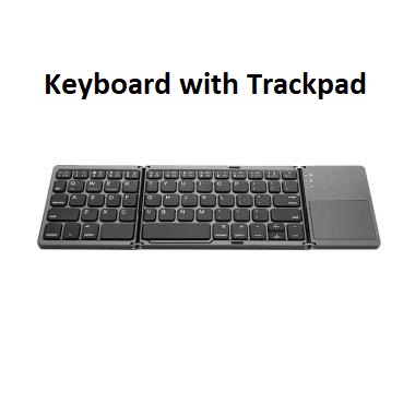 Keyboard Bluetooth Wireless Lipat with Numeric Trackpad High Quality