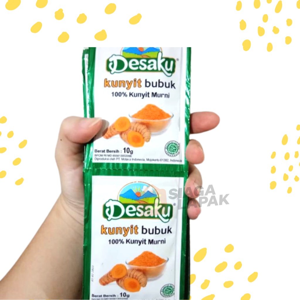 Kunyit Bubuk Desaku Sachet 10 gr