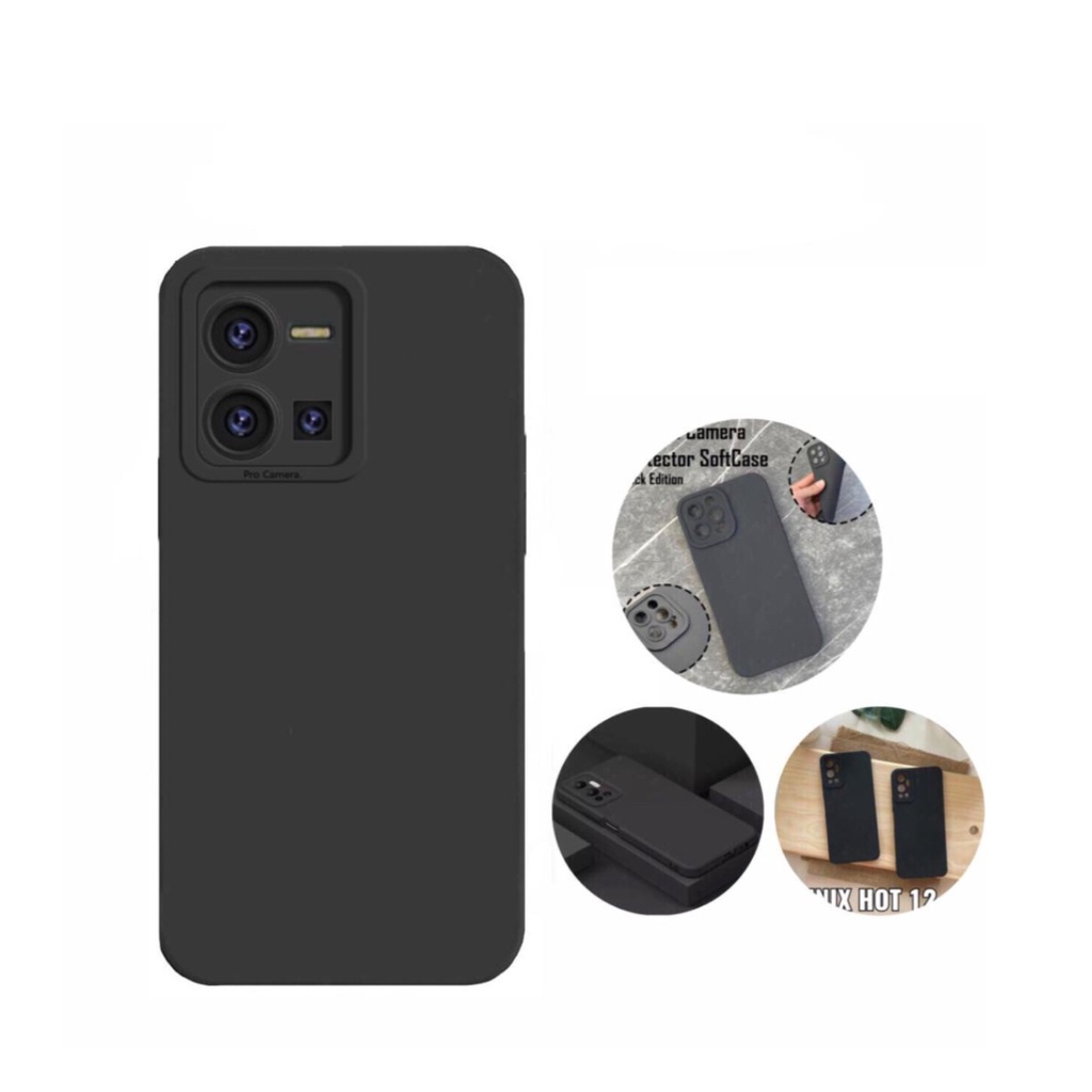 Case Procamera Vivo Y16 Y35 Y22 V25 V25 Pro Silikon Softcase Macaron Lentur Casing Matte