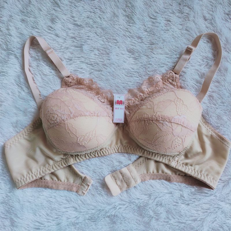 Bra Busa Renda Tanpa Kawat Busa Tipis Bra Busa Brukat Tanpa Kawat Busa Tipis