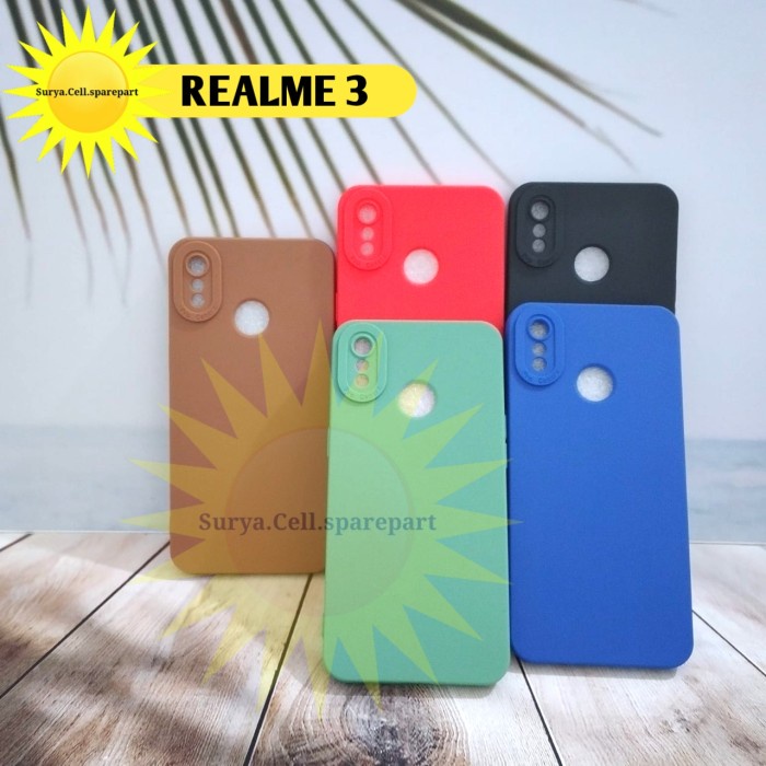 Case Slim Matte Pro Camera Realme 3 Realme C33