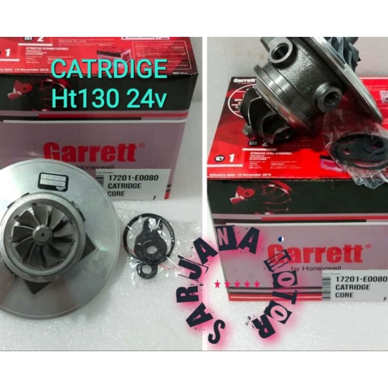 CATRIDGE TURBO ISI CATRIDGE TURBO CHARGER HT130 24V HINO DUTRO ORIGINAL GARRET