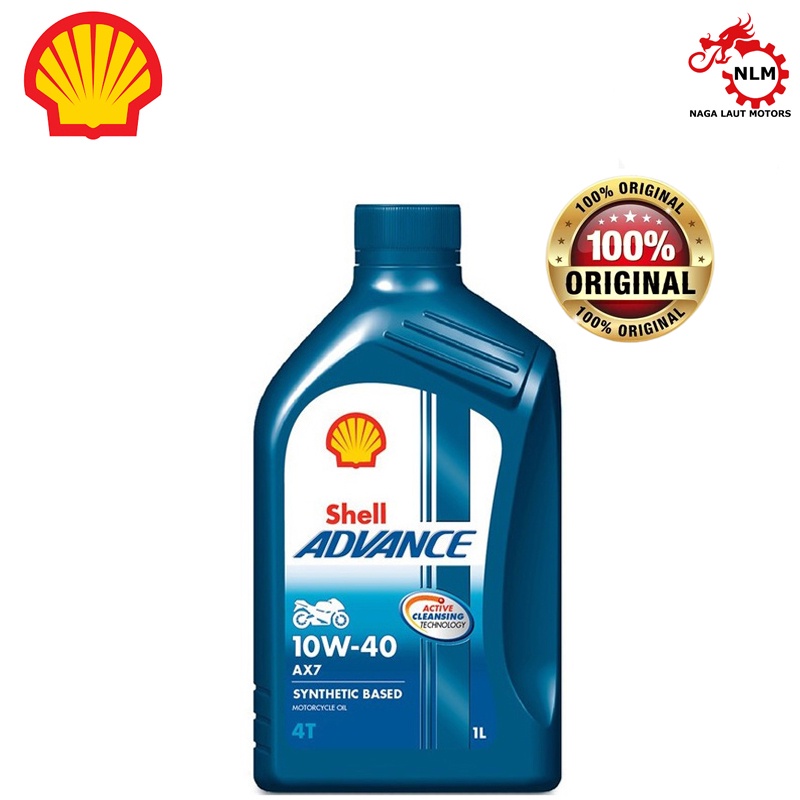 SHELL Oli Advance AX7 10W40 1L