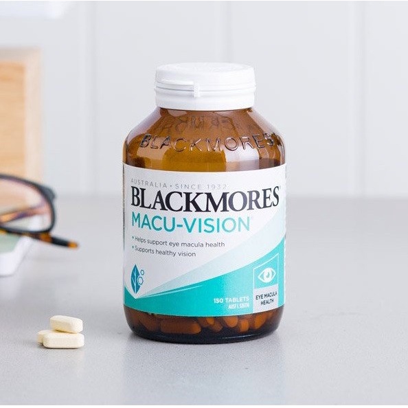 Blackmores Macu-Vision Blackmore Black Mores More MacuVision Macu Vision Mata 150 tablets Suplemen V