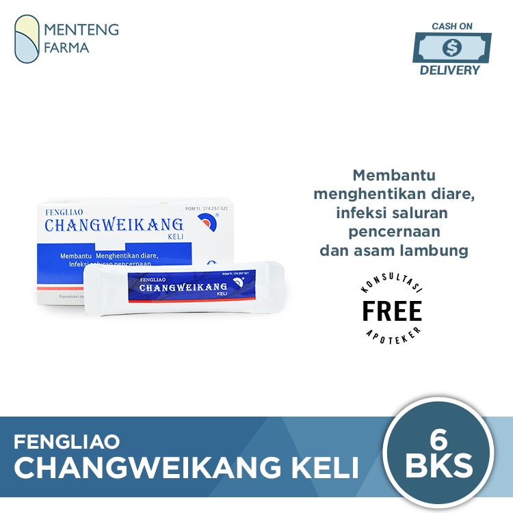 Fengliao Changweikang Keli - Obat Diare, Infeksi Pencernaan