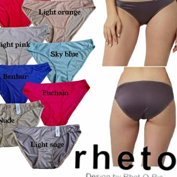 ⚡Terbaik Panty (celana dalam) Brief Rheto nylon