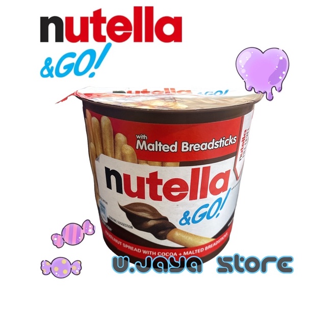 Nutella &amp; Go Malted Breadstick Canada 48g