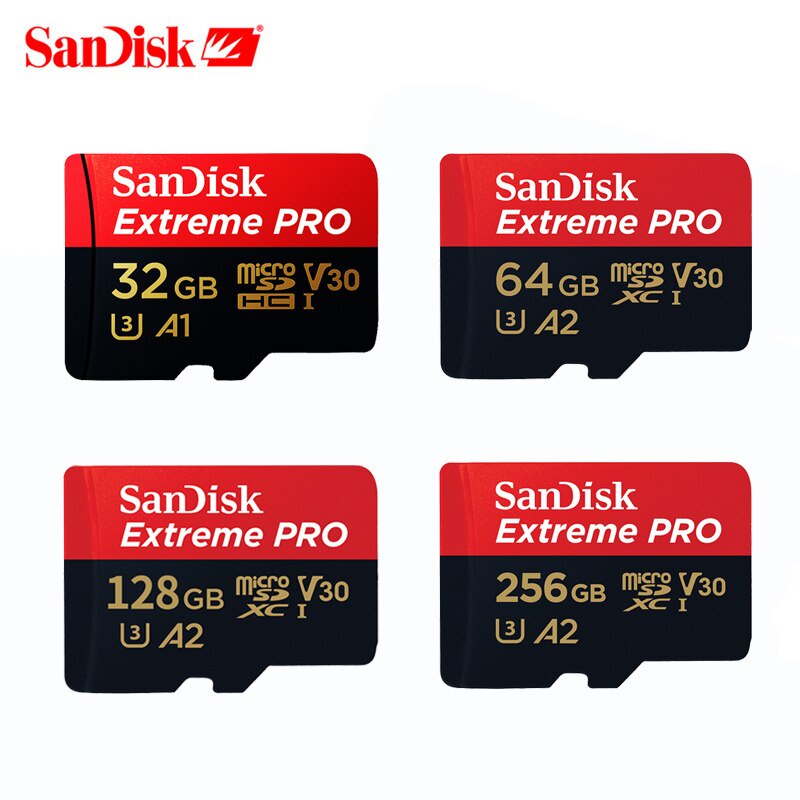 Micro SD Sandisk Extreme Pro - 32 GB / 64 GB / 128 GB