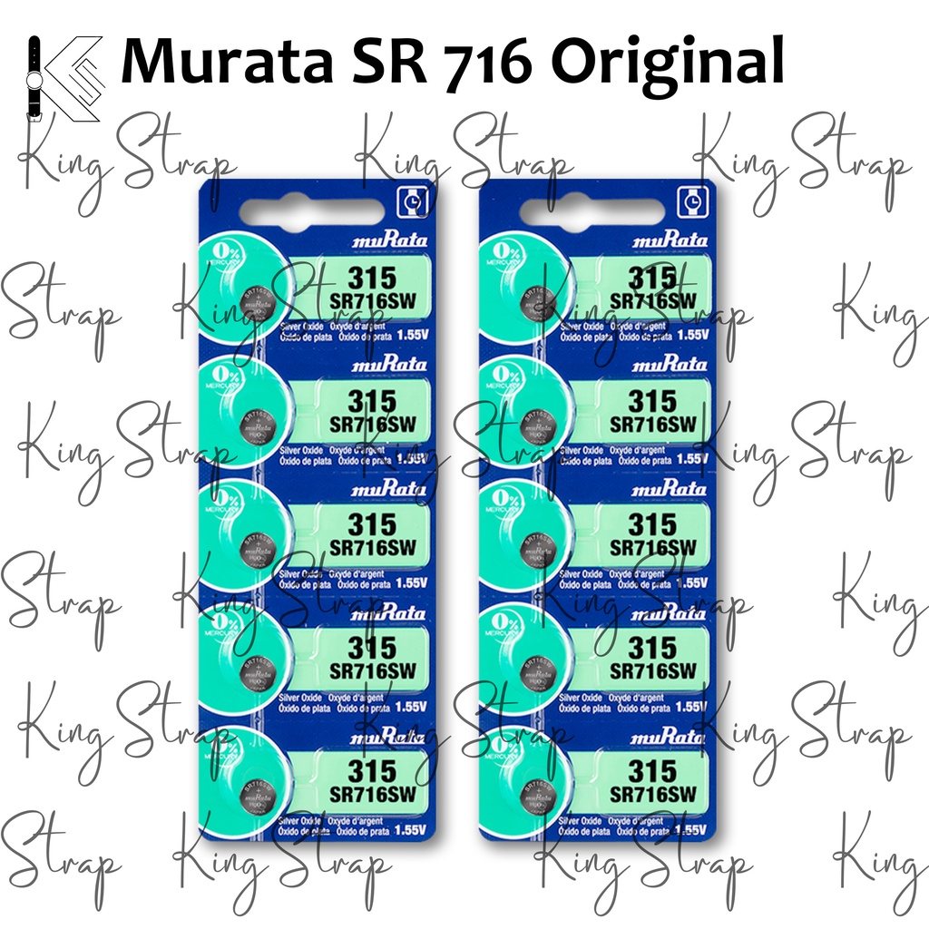 Baterai Murata 716 Original