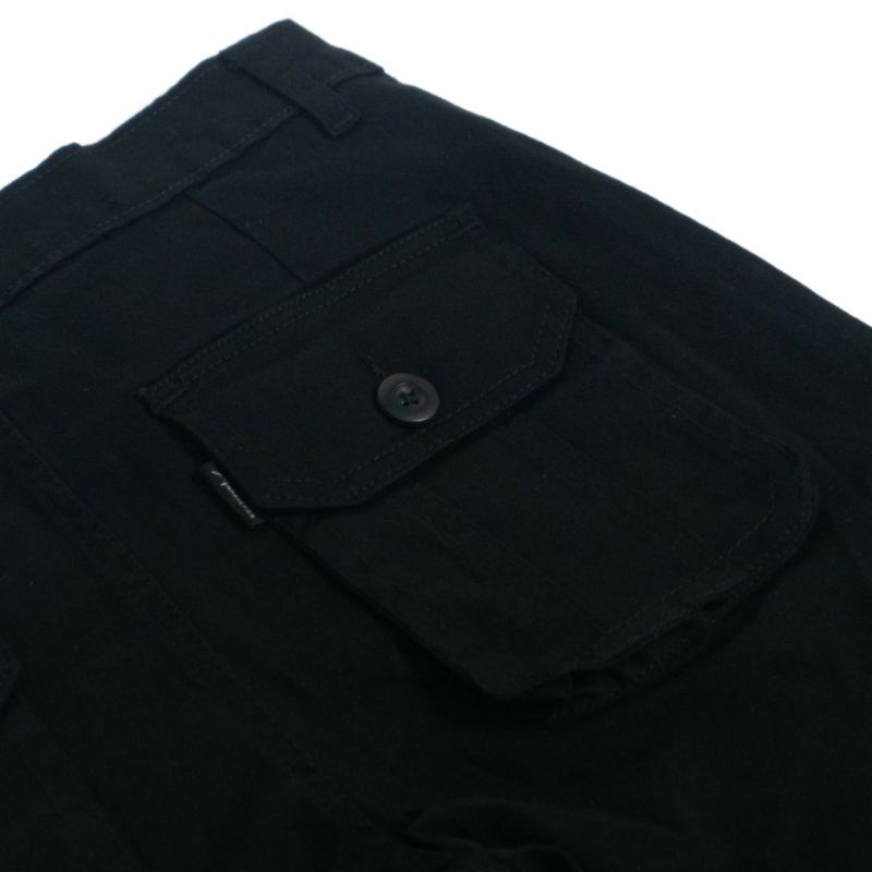 MARKICABS [Cenneth - Black] Short Cargo Pants