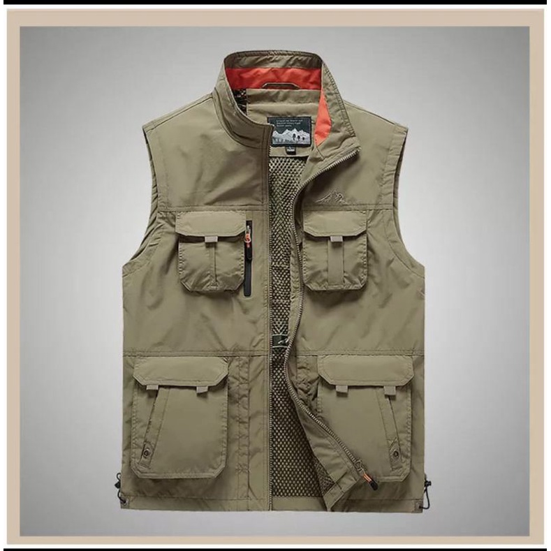 rompi pria terbaru , vest original , vest outdoor