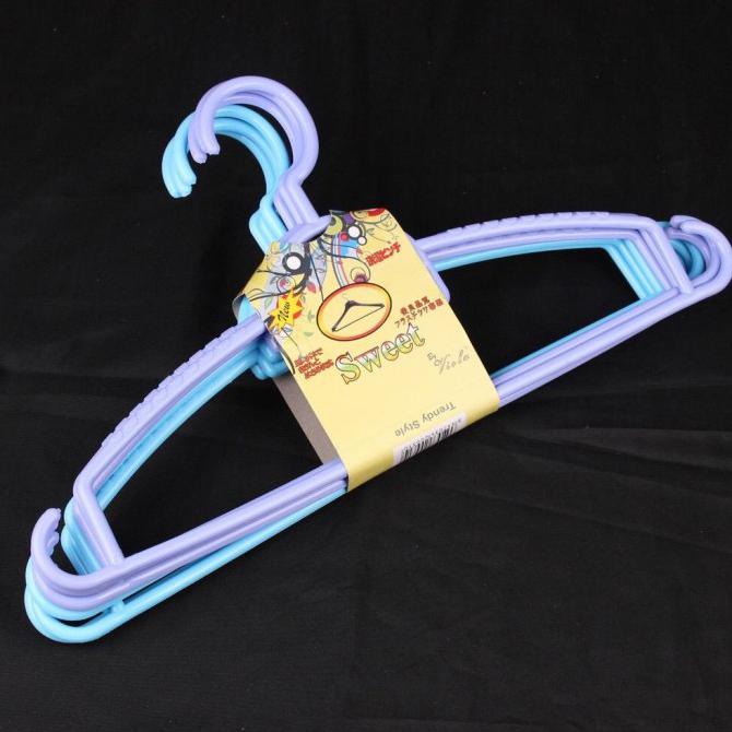 Viola Hanger Plastik Hanger Rotan Sweet 6pcs Grabah Houseware