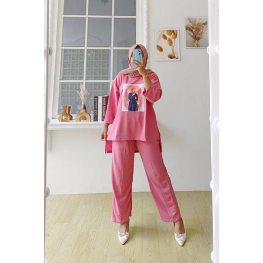 setelan cringkle airflow wanita dewasa sablon oneset bahan crinkle premium terbaru oneset wanita dewasa terbaru 2022 viral