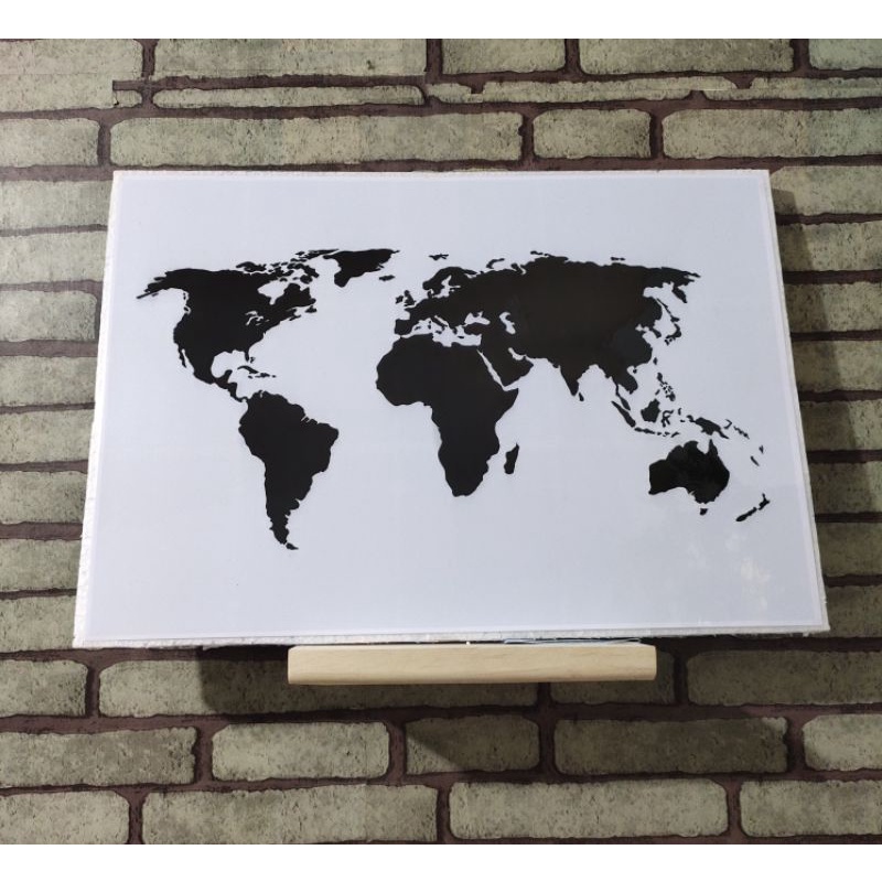 HIASAN DINDING PETA DUNIA