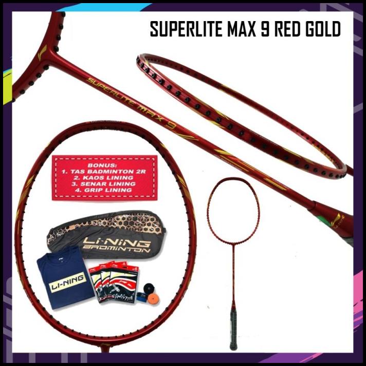 Raket Lining Superlite Max 9 / Raket Badminton Original