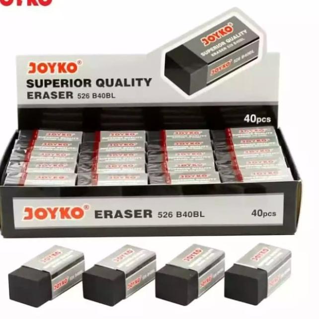 

Sudah READY.. Penghapus / Stip Joyko HITAM Kecil (1pak=40 pcs)