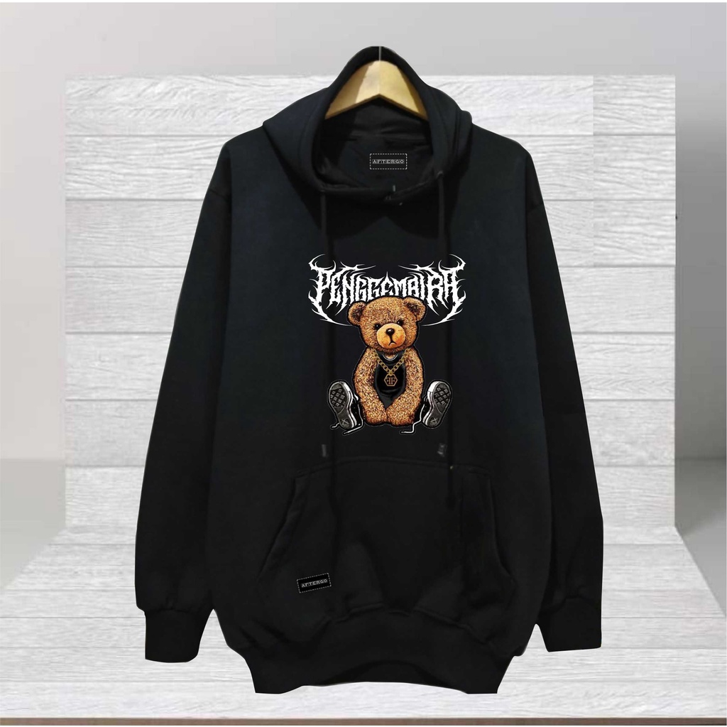 Sweater Teddy Bear Hoodie Teddy Bear Pria Terbaru