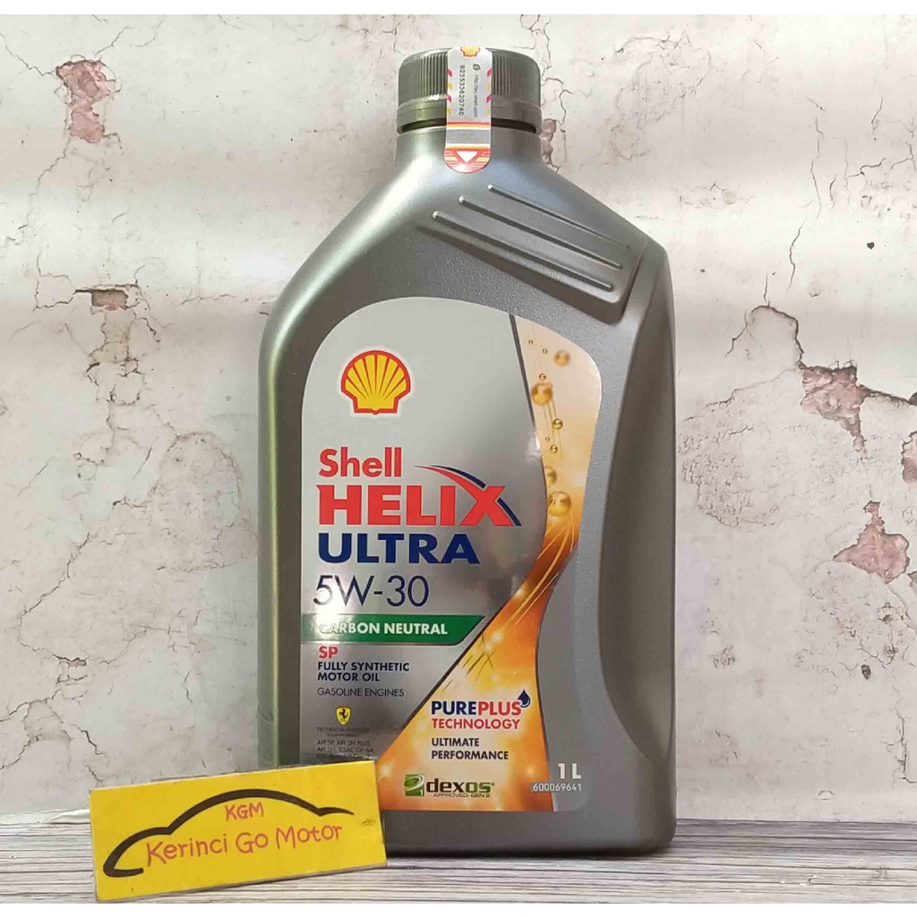 SHELL HELIX ULTRA 5W-30 1L CARBON NEUTRAL SP FULL SYNTHETIC OLI MESIN