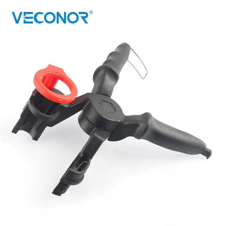 Veconor Set Corong Cairan Kendaraan Oil Funnel With Clamp - E020089 ( Al-Yusi )