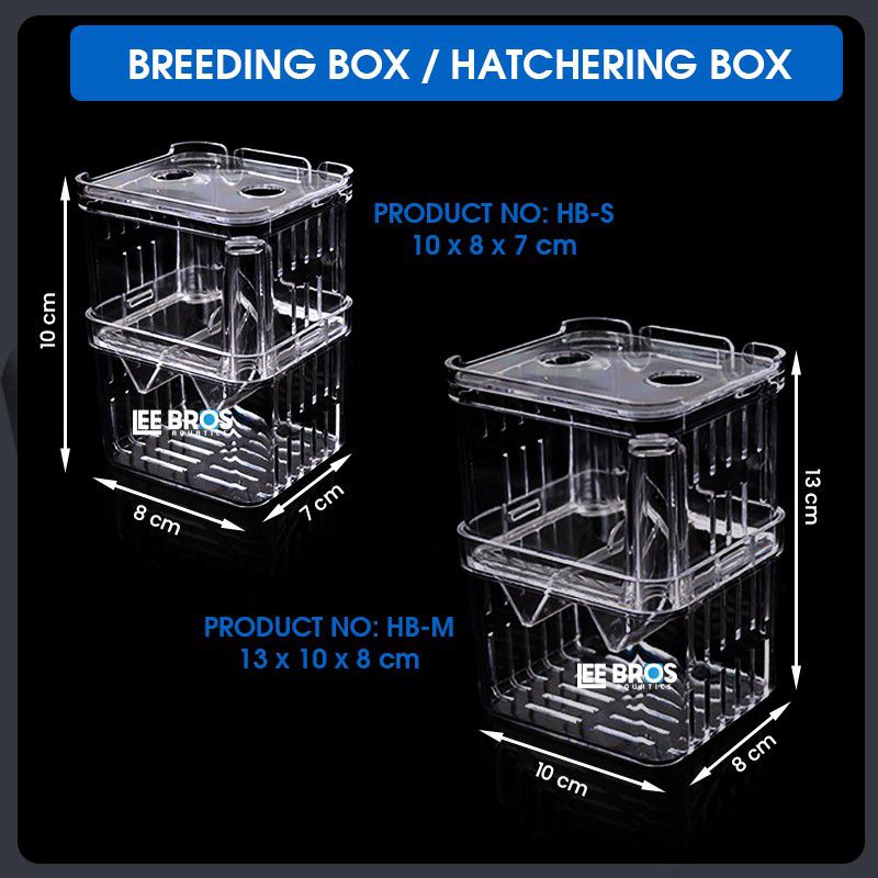 Breeding Box Guppy Isolation Box Karantina ikan