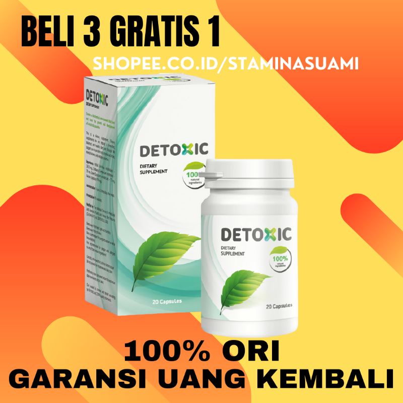 DETOXIC ASLI OBAT DETOXIC 100% ORIGINAL PEMBUNUH PARASIT