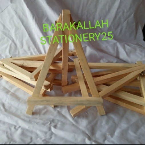 

Sale Mini Easel Display Stand Lukisan Kanvas 20X30Cm Promo