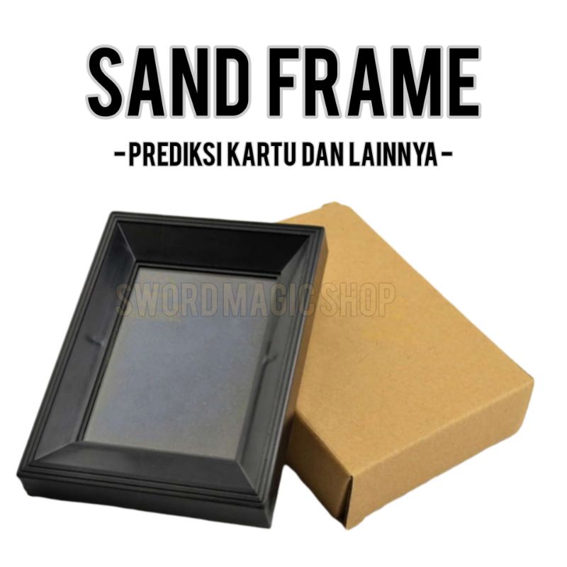 Alat Sulap Sand Frame - Sulap Card Frame Magic - Sulap Prediksi - Sulap Kartu - Toko Sulap - Grosir 