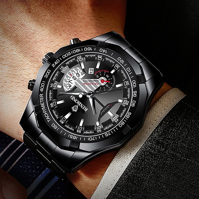 COD✅ S001 Jam Tangan Pria Anti Air Original Luxury Stainless Steel Jam Tangan Pria Luxury Stainless 