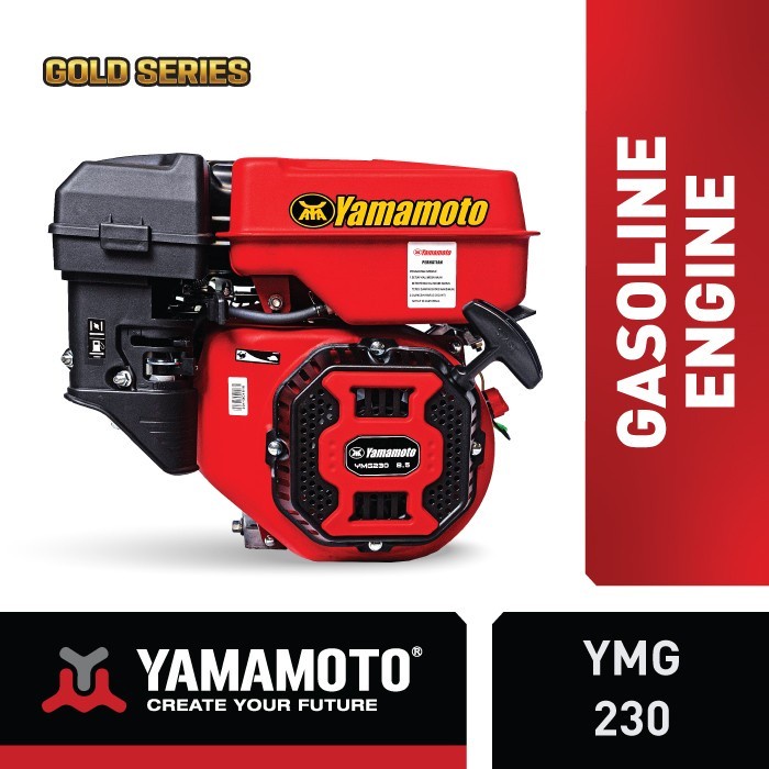 YAMAMOTO Mesin Bensin Gasoline Engine Gold Series YMG 230 ( 8.5 HP )